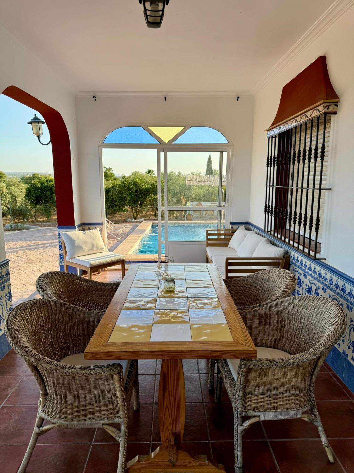 Casa Con Piscina Privada Villa Sevilla Exteriör bild